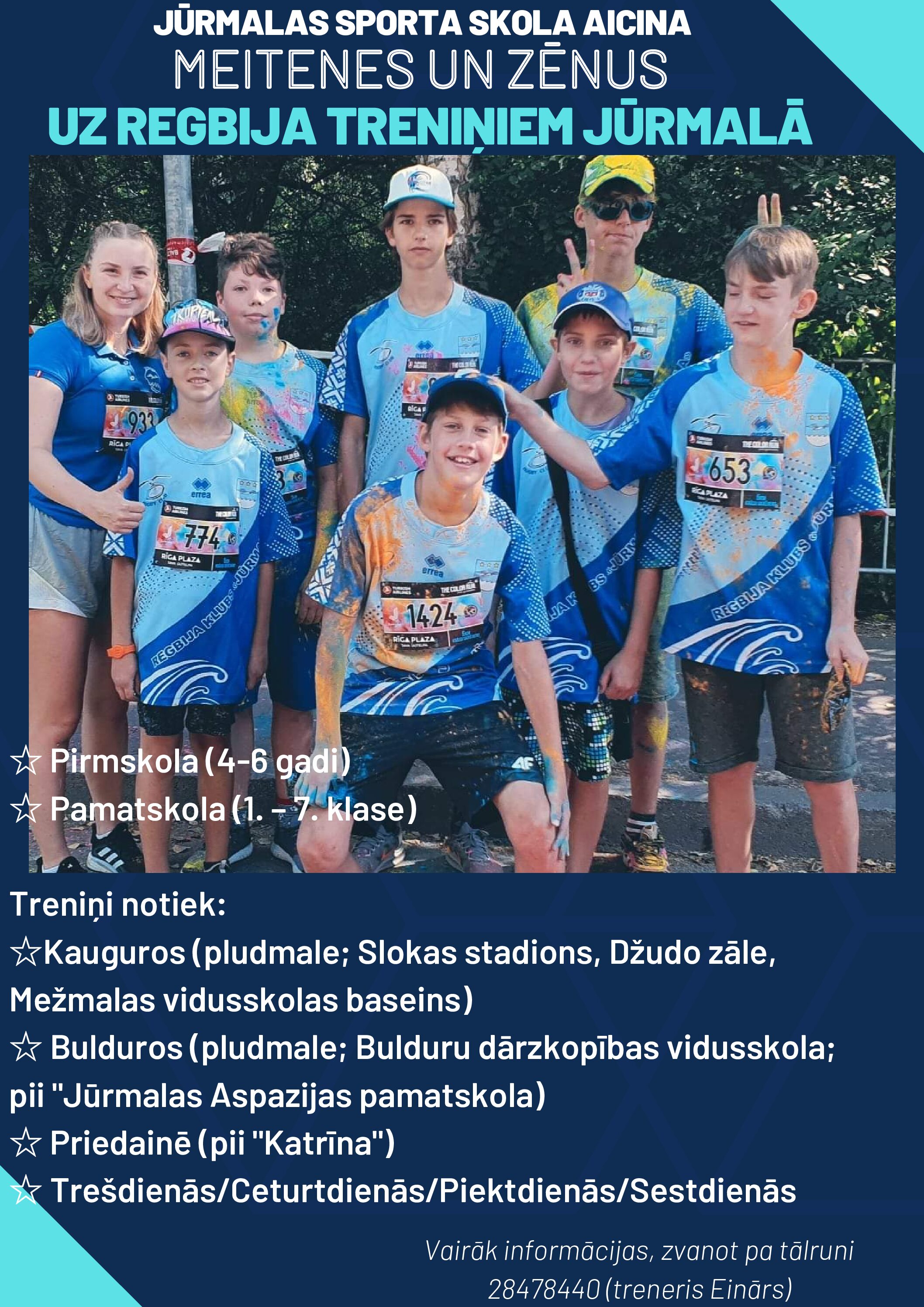 Blue Yellow Geometric Sport Poster (5)