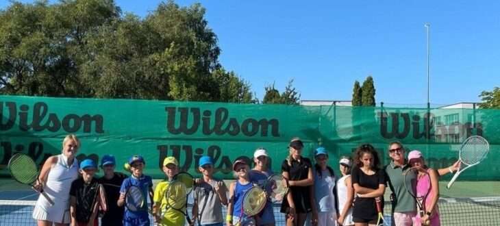 Starptautiskā bērnu/jauniešu tenisa nometne angļu, krievu un spāņu valodās Druskininkos